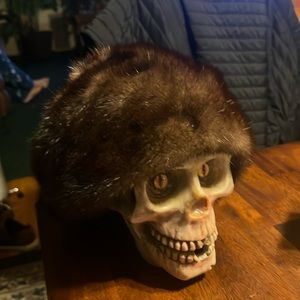 Vintage Mink hat from The Halle Bros. Co.